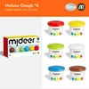 (6 màu) Đồ Chơi đất sét mềm nặn nhiều lần (MD1500) mideer Mellow Dough 6 colours