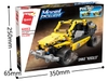 Đồ Chơi Xếp Hình Xe Đua Tốc Độ Bánh Chạy Đà Được - Qman 6002
