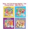 Combo bộ 4 cuốn Sách - Vui Tươi Và Ngộ Nghĩnh - Căn Phòng Sticker - Ngôi Nhà Yêu Dấu/Kì Nghỉ Tuyệt Vời/Góc Nhỏ Thần Tiên...