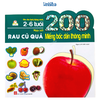 200 miếng bóc dán TM - Nhận biết rau củ quả (55N)_ST_MTCL