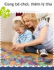Ghép Hình Động Vật Khủng Long 104 pcs Cho Bé 3Y+ Chính Hãng Mideer  - Hộp Thiếc Có Quai Xách - Dinasour puzzle Mideer MD3026