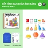 Xếp hình nam châm ánh sáng 80 miếng mideer