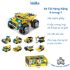 Đồ chơi xếp hình Qman 1806 - Xe tải hạng nặng