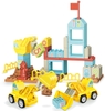 Đồ Chơi Xếp Hình Cỡ Lớn Công Trường Xây Dựng Cho Bé 1,5-3 Tuổi 50 Chi Tiết Qman 5003