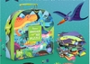 Ghép Hình Động Vật Khủng Long 104 pcs Cho Bé 3Y+ Chính Hãng Mideer  - Hộp Thiếc Có Quai Xách - Dinasour puzzle Mideer MD3026