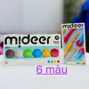 (6 màu) Combo đất sét 6 màu và hộp dụng cụ mideer - đất nặn an toàn cao cấp