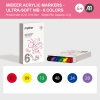 Bút Lông Màu Acrylic Marker Ultra Soft Nib 6 màu Mideer
