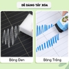 Bộ Bảng học sinh 2 mặt viết phấn và viết lông bảng, kèm 1 bút lông bảng có đầu xóa, phấn và xóa bảng TP-B09/AK - Thiên Long