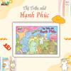Thị trấn nhỏ hạnh phúc - Sách tô màu - Minh Thắng