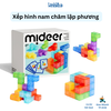 Đồ chơi nam châm mideer Magnetic Cube Building Blocks - MD3400