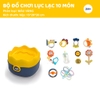 Bộ đồ chơi lục lạc cho bé 10 món (vàng) GOODWAY 6616