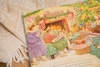 Sách Bốn mùa yêu thương - Gia đình mèo cam - trang cứng lật mở lift the flap Tân Việt Books