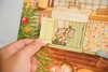 Sách Bốn mùa yêu thương - Gia đình mèo cam - trang cứng lật mở lift the flap Tân Việt Books