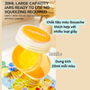 Bộ Đồ Chơi Vẽ Màu Nước 16 Màu Kèm Dụng Cụ Hộp Đựng Gấp Gọn - Mideer Portable Gouache Paint Bucket Set 16 color MD2284