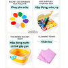 Bộ Đồ Chơi Vẽ Màu Nước 16 Màu Kèm Dụng Cụ Hộp Đựng Gấp Gọn - Mideer Portable Gouache Paint Bucket Set 16 color MD2284