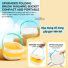 Bộ Đồ Chơi Vẽ Màu Nước 16 Màu Kèm Dụng Cụ Hộp Đựng Gấp Gọn - Mideer Portable Gouache Paint Bucket Set 16 color MD2284