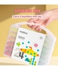 Bút Lông Màu Đầu Tròn, Nguyên Liệu Cao Cấp Can Toàn Cho Bé Từ 2 Tuổi Tập Vẽ Tô Màu Mideer Round-tip Washable Marker - 24 Colours