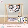 Hộp Combo Sách Vải Cho Bé Sơ Sinh Welcome To The World Box  Có Vỏ Hộp Xinh Xắn - Lalala Baby