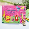Sách Cùng cắt dán về loài vật - Đôi bàn tay khéo léo - tặng kèm kéo an toàn - Tân Việt
