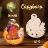 Lồng Đèn Gỗ Trung Thu Mẫu Mới 2024 Lalamoon - Bộ Kit DIY Tự Vẽ và Làm Đèn Trông Trăng - Lalala Baby