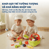 Bộ dụng cụ chơi cắt trái cây và rau củ cho bé - Mideer