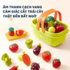Bộ dụng cụ chơi cắt trái cây và rau củ cho bé - Mideer