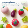 Bộ dụng cụ chơi cắt trái cây và rau củ cho bé - Mideer