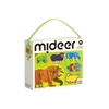 Bộ Ghép Tranh Động Vật Rừng mẫu mới từ 2 tuổi My First Artist Puzzle Eric Carle - Forest Animals Mideer