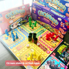 (Bộ to 2303) Đồ chơi Cờ cá ngựa có nam châm dễ chơi 2303 - bàn cờ kích thước 36 cm - Hiệu Foxi
