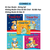 Combo 4 (5 cuốn) Chuột Típ - Đi Học Muộn/ Đừng Sợ!/ KMuốn Chia Sẻ Đồ Chơi / Bị Bắt Nạt / K Muốn Đi Bác Sĩ/- Kim Đồng