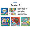 Combo 5B Sách Bồi dưỡng tính cách cho bé EQ-IQ ( thất bại, sợ hãi, kiên trì, kiên cường, dũng cảm) - Minh Thắng