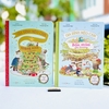 Combo 2 cuốn Gia Đình Mèo Cam: Giáng Sinh Lung Linh + Bốn Mùa Yêu Thương - trang cứng lật mở lift the flap Tân Việt