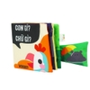 Con gì chữ gì - Sách vải sơ sinh nhỏ 12x12 cm Pipo