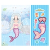 Công Chúa Biển Xanh Dreamy Princess Fashion - Sách bóc dán hình trang phục Gáy Lò xo dễ chơi - Minh Thắng