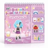 Công Chúa Ngôi Sao Dreamy Princess Fashion - Sách bóc dán hình trang phục Gáy Lò xo dễ chơi - Minh Thắng
