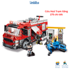 Đồ Chơi Xếp Hình Qman 12022: Cứu Hỏa Trạm Xăng