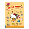 Sách Sticker dán hình Hello Kitty Một ngày hạnh phúc (Bóc dán nhanh tay - nhận ngay kiến thức )