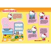 Sách Sticker dán hình Hello Kitty Một ngày hạnh phúc (Bóc dán nhanh tay - nhận ngay kiến thức )