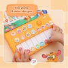 Bộ đồ chơi trẻ em hình đàn piano Lalapiano bằng nhựa, dùng pin - lalala baby
