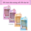 Dán móng tay 3D nail sticker - đồ chơi cho bé gái hiệu TOI