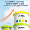 (6 màu) Đồ Chơi đất sét nặn nhiều lần, nguyên liệu bột gạo an toàn không dính tay mideer Mellow Dough -6 colours
