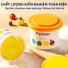 (6 màu) Đồ Chơi đất sét nặn nhiều lần, nguyên liệu bột gạo an toàn không dính tay mideer Mellow Dough -6 colours