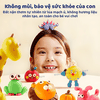 (6 màu) Đồ Chơi đất sét nặn nhiều lần, nguyên liệu bột gạo an toàn không dính tay mideer Mellow Dough -6 colours