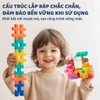 Đồ chơi lắp ghép khối hình 3D Mideer Waffle Building Blocks