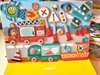 Đồ Chơi Xếp Hình Nam Châm Phương Tiện - Magenetic Traffic Game MD1040