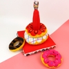 Đồ chơi xếp chồng bánh donut 1 PIPO - đồ chơi vải an toàn pipo