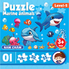 (Level 2)Đồ chơi ghép hình puzzle - miếng ghép tranh bằng nam châm không lo rơi - Hiệu Foxi - Động vật farm