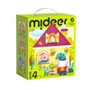 Đồ chơi ghép hình puzzle cấp độ 4 chủ đề Thị Trấn Cổ Tích - Mideer Level up 4 Fairy Town MD1482