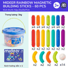(60pcs) Đồ chơi xếp hình nam châm cho bé 60pcs Mideer MD1431