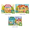 Đồ chơi ghép hình puzzle cấp độ 4 chủ đề Thị Trấn Cổ Tích - Mideer Level up 4 Fairy Town MD1482